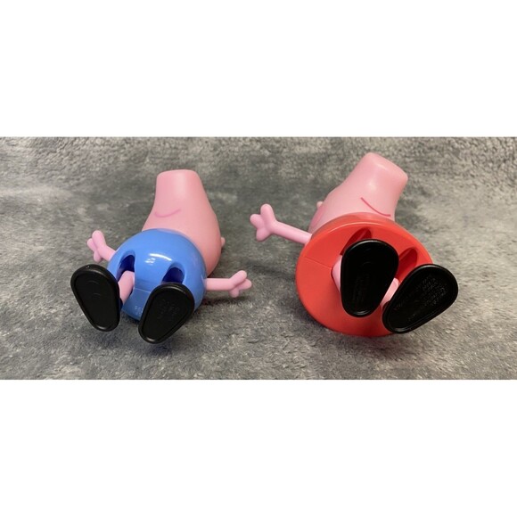 Peppa Pig and her brother George Pig Figurine Toy Set - Picture 7 of 9